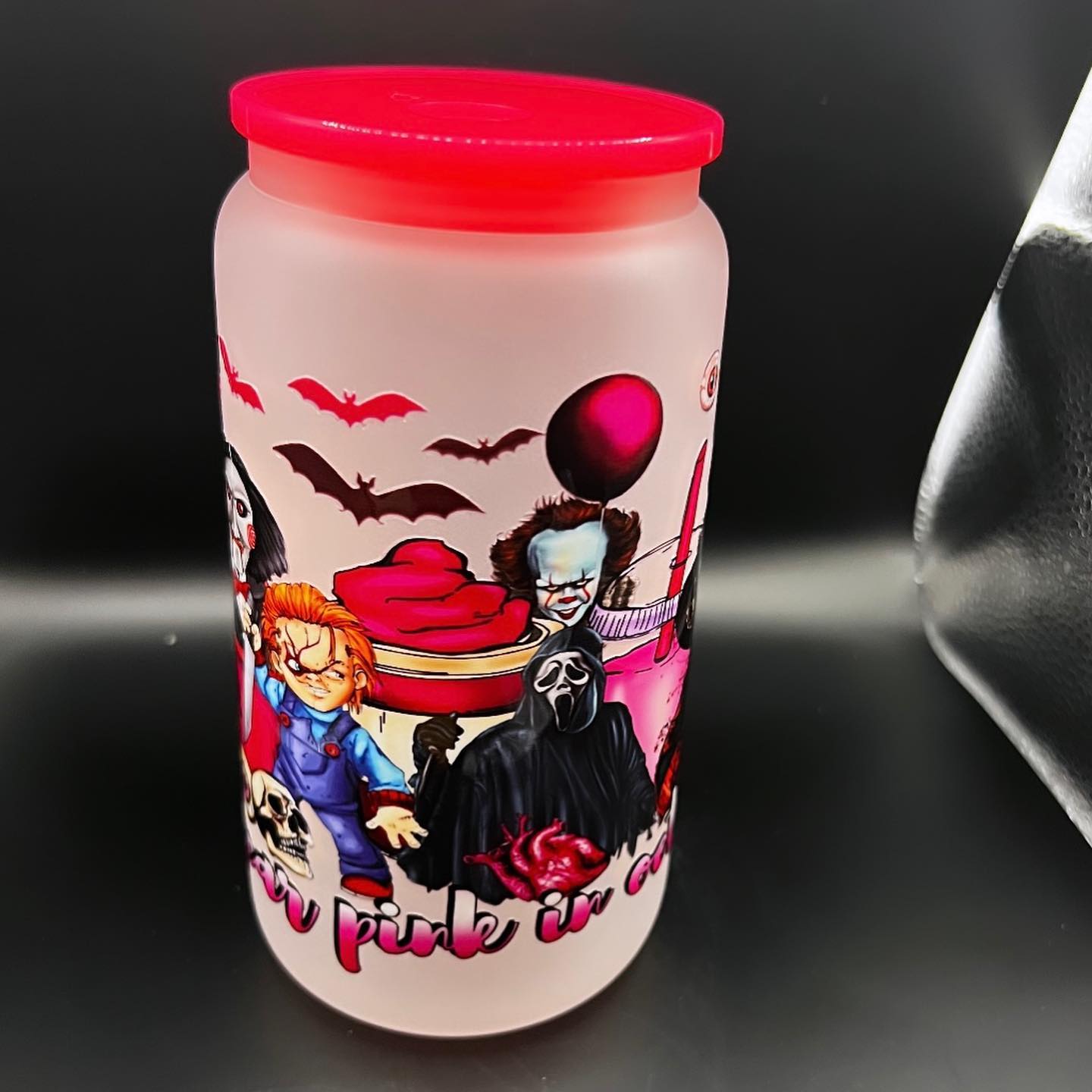 4 Horror movie Glass cup