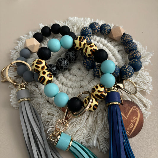 aquatic blue Mama’s Wristlet